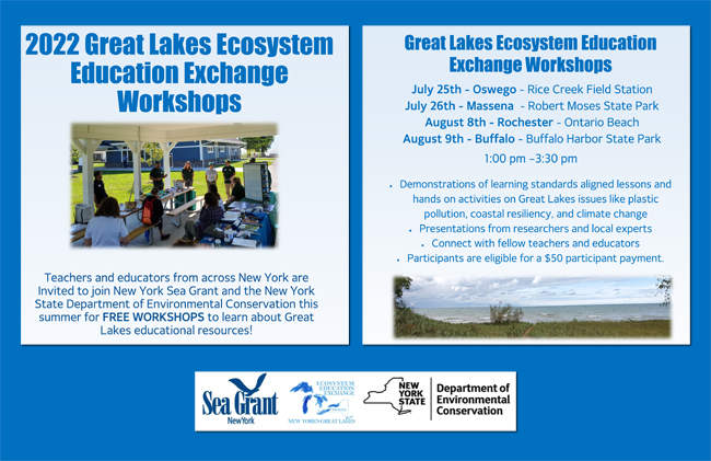 Ny Sea Grant Nysg New Yorks Great Lakes Ecosystem Education